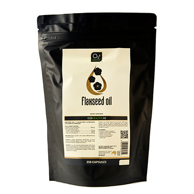O2B Flaxseed Oil Capsules - O2B Healthy NZ
